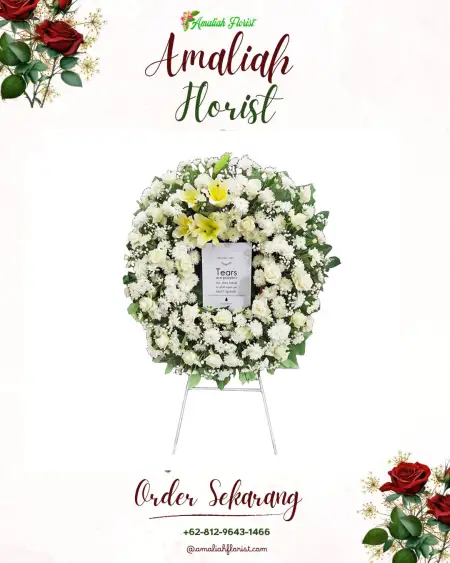 Krans Bunga Duka Kampung Enam